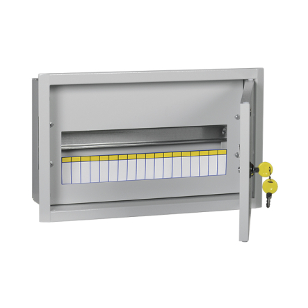 Корпус металлический распределительный IEK TREND ЩРв-18з-3 36 УХЛ3 IP31, MKM14-V-18-30-T - 1