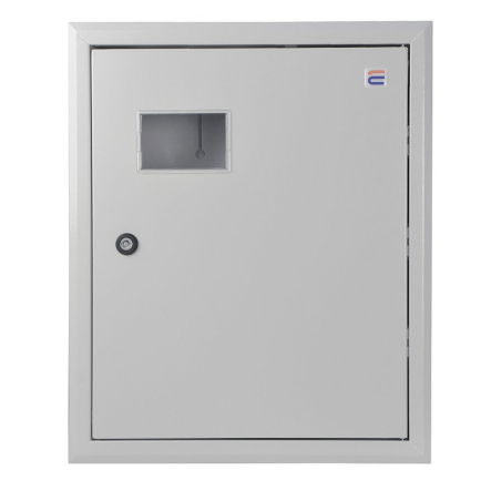 Щит учёта металлический АСКО-Укрем, 555x345x122, IP31, встроенный, серия UBox, A0260030003