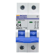 Автоматический выключатель АСКО-УКРЕМ ВА-2017 2р, 4А С, A0010170036