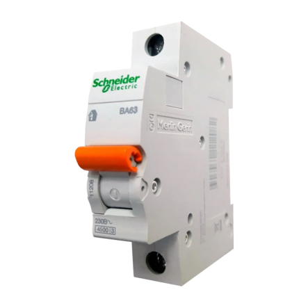 Автоматический выключатель Schneider Electric ВА 63 1P 63А, 11209 - 1