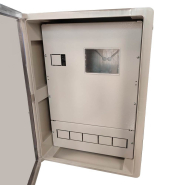 Бокс монтажний СКІМ С10701010, 17 модулів, під 3Ф лічильник, IP65, 400*600*200 мм, зовнішній, пластиковий