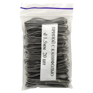 Припій з каніфоллю ПІС 61 (1,5мм) (50см, пак 20 шт)