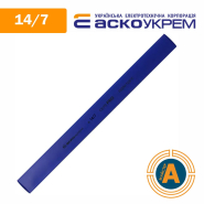 Трубка термоусаживаемая (ТУТ), АСКО-УКРЕМ, d - 14,0/7,0 мм., синяя PRO, А0150040538