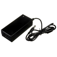 Блок живлення пластиковий 12V 5А - 60W зі штекером та кабелем 5.5х2.5 мм IP20 AVT, 1013430