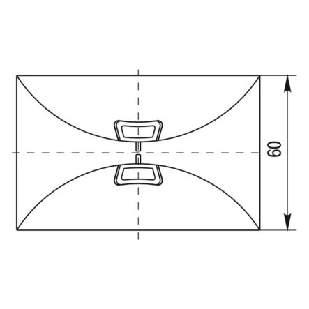 Канал-соединитель IEK КМ43002 к установочным коробкам, UKA-1