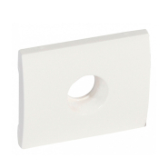 Накладка розетки ТВ 1 выходной Legrand Galea Life, 777066, белая