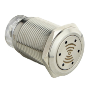 TY 19C-SM Зуммер металлический 19мм 1NO соединение под пайку, АСКО-УКРЕМ, A0140010218