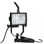 Прожектор IEK ІО-150КЛ, 150W, IP54, галогенний, чорний, LPI04-1-0150-K02