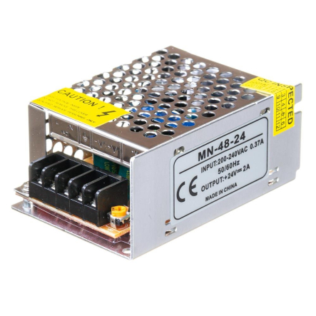 Блок живлення для стрічки AVT 24V IP20 MN-2A - 48W, 1013387 - 1