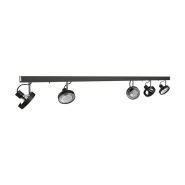 Спот Nowodvorski 9600, Gross V 5x15WxGU10, graphite