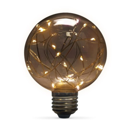 Лампа светодиодная Feron LB-381 1W 2700K E27 220V G80