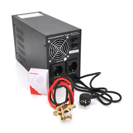 ИБП PSW-Coldex-1000VA (700W),12V внешняя АКБ правильная синусоида + wireless alarm