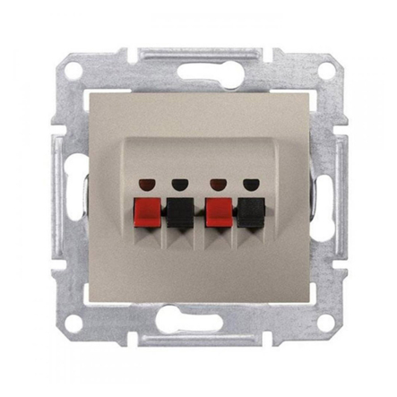 Розетка аудіо Schneider Electric Sedna, титан, SDN5400168 - 1