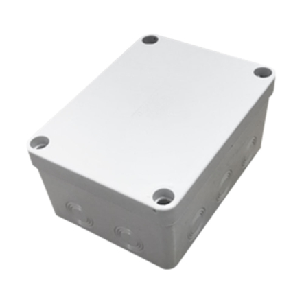 Коробка розподільна гладкостінна COURBI 120х80х50 мм, сіра, 32-21042-120 - 1