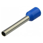 Наконечник АСКО-УКРЕМ A0060010026, НТ 2,5-12 (кв. мм. 100шт.) сині
