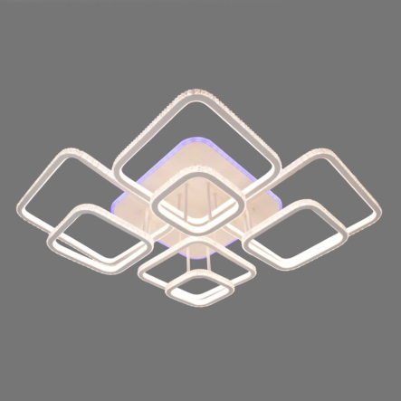 Люстра LED SIRIUS DK5868B/8 WH (RGB) 552W+14W - 1