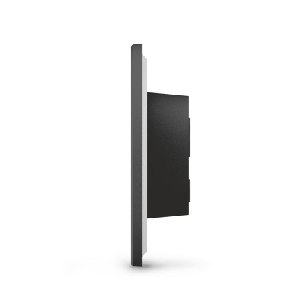 Светильник LED VIDEX WL03, 12W, 3000K-4000K-6500K, чёрный круг, 180 x 47мм, VL-WL03-12CB