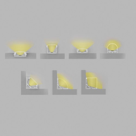 Профиль для светодиодной ленты накладной FERON CAB261