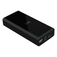 Повербанк (УМБ) SPRANGE SR-P6, 24000 мАг, USB 3.1(QC 3.0 ) + USB 2,0 (MicroUSB + Type C), wireless charge, LED