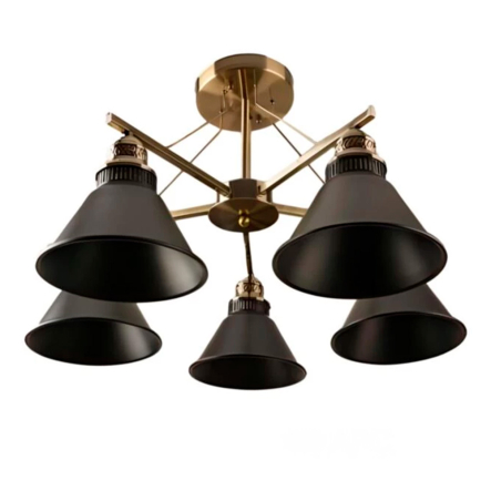 Люстра стельова SIRIUS Л 7687/5, E27 - 1