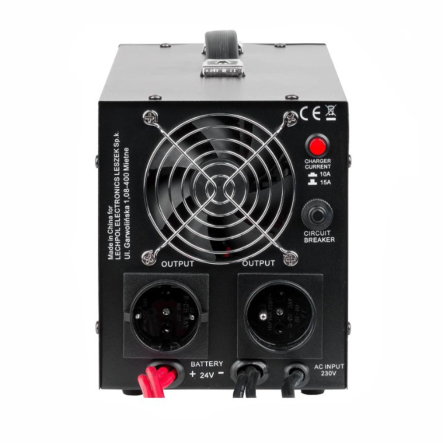 ИБП с правильной синусоидой PSW-KEMOT-1500VA, 24V, 2Shuko