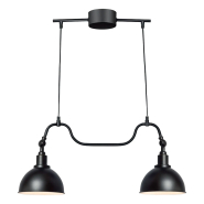 Люстра MARKSLOJD 104635, EKELUND Wiszaca 2L Czarny