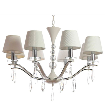 Люстра ARTTOK 3547/8P WT+CL+WT - 1