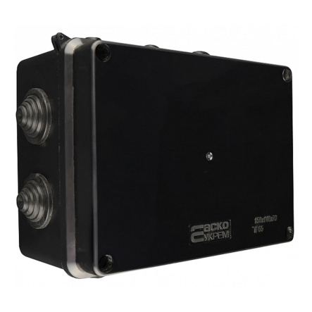 Коробка распределительная АСКО-УКРЕМ UAtmo 150х110х70, IP55, чёрная, A0150170034
