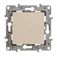 Вимикач одноклавішний Legrand Etika, 672301, слонова кістка