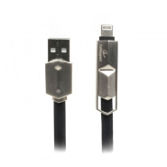 Кабель Cablexpert CCPB-ML-USB-05BK USB 2.0  А-тато/Lightning/Micro USB, 1.0 м