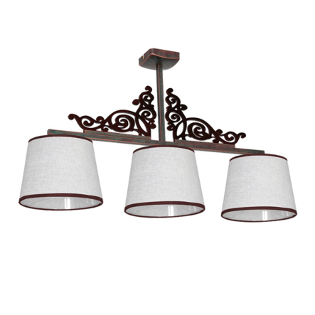 Люстра LUMINEX Goya 8732, 3х E27x60Вт, 44x80х20 см - 1