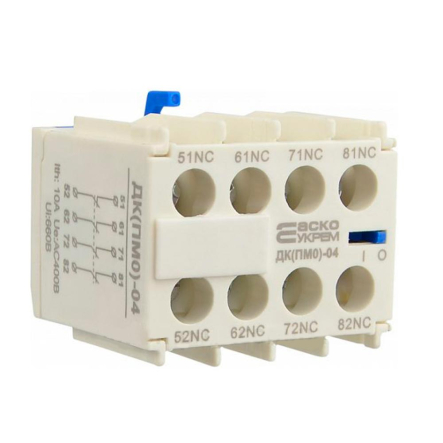 Контакт дополнительный АСКО-УКРЕМ для ПМ-0 ДК(ПМ0)-04 (LA1-KN04), A0040050058 - 1
