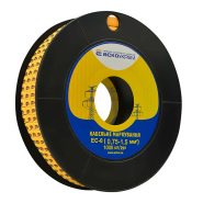 Кабельный маркер АСКО-УКРЕМ ЕС-0, 0,75-1,5 кв.мм., символ &quot;6&quot;, A0150080036