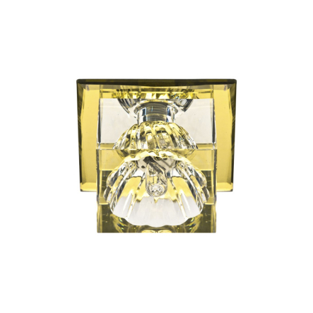 Светильник точечный Feron JD55, G9, 35W, прозрачный/желтый - 1