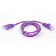 Патч-корд Viewcon NL010 UTP cat.6 2M, литий, мідь, фіолетовий