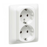 Розетка 2х2к+3 Legrand Galea Life, 771030, белая