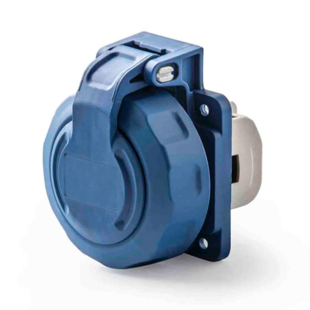 Розетка встраиваемая ETI EEH-16S, IP67, (16A, 250V, Schuko)