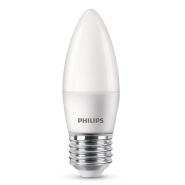 Лампа світлодіодна Philips 6.5 Вт, 4000K, E27, 220 В, C37