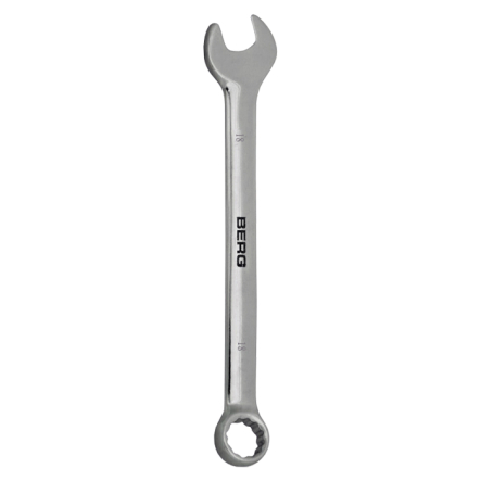 Ключ рожково-накидной Cr-V, 18 мм, 48-312 - 1