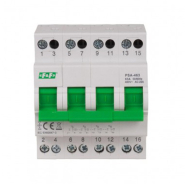 Переключатель перекидной F&amp;F PSA-463, 4P, 63A, 1-0-2, сеть-генератор