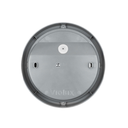 Светильник LED Violux ATOM UA MW sensor 12W, 5000K, 1200Lm, IP54, 170х50 мм, серый