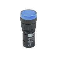 Лампа сигнальная IEK AD16DS (LED) матрица d16мм синий 24В AC/DC