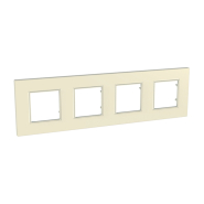 Рамка 4-местная, камень, Schneider Electric Uniсa QUADRO, MGU2.708.16