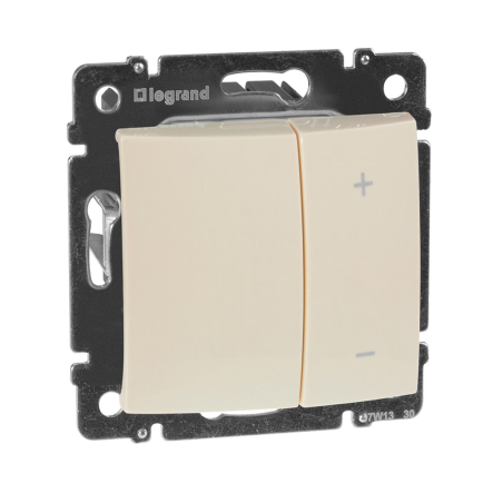 Светорегулятор 600 Вт, LEGRAND Valena, 774174, слоновая кость - 1