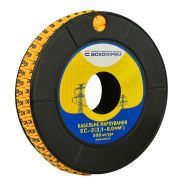 Кабельный маркер АСКО-УКРЕМ ЕС-2 3,5-8 кв.мм символ "6", A0150080038