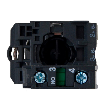 Кнопка поворотна 2-х позиционная. Стандная ручка, TB5-AD21, АСКО-УКРЕМ A0140010156