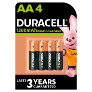 Аккумулятор Duracell HR6 (AA) 1300 mAh, 1х4 шт, 5007324