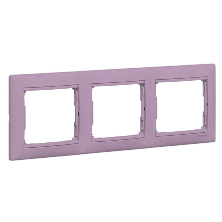 Рамка потрійна LEGRAND Valena, 770053, Віола - 1