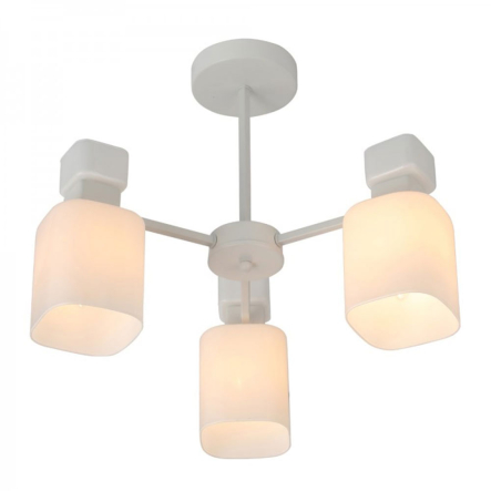 Світильник Ardero BL1130ARD OLIVIA, під лампу E14х3 ⌀460х360 мм, білий - 1