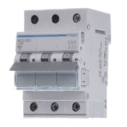 Автоматический выключатель HAGER MCN320, 3P, 20A, С 6kA, 3M